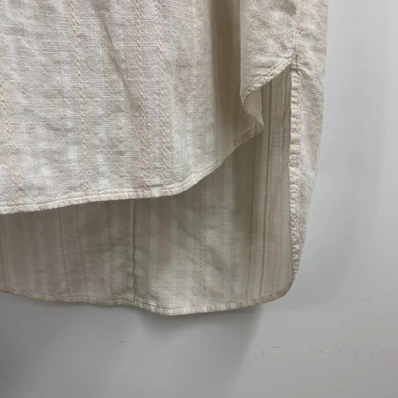 Cloth & Stone Women's Striped Ivory Lined Pullover Sleeveless Dress Size PS - Picture 6 of 13